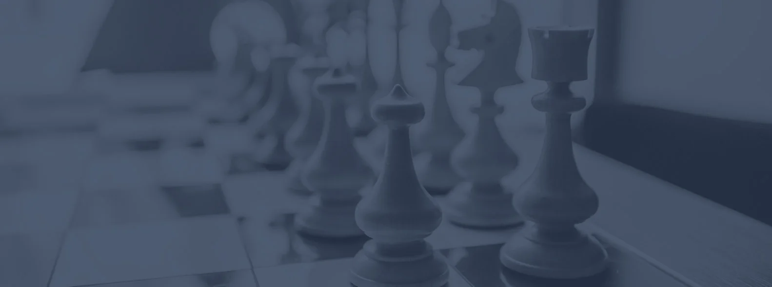 Chess pieces on a chess board representing making your strategic move with due diligence services